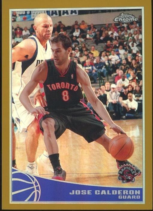 Jose Calderon [Refractor Gold] #91