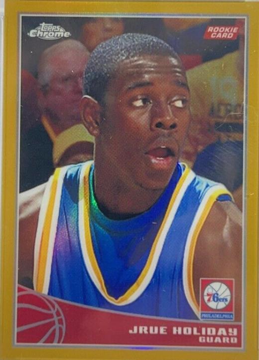 Jrue Holiday [Gold Refractor] #110