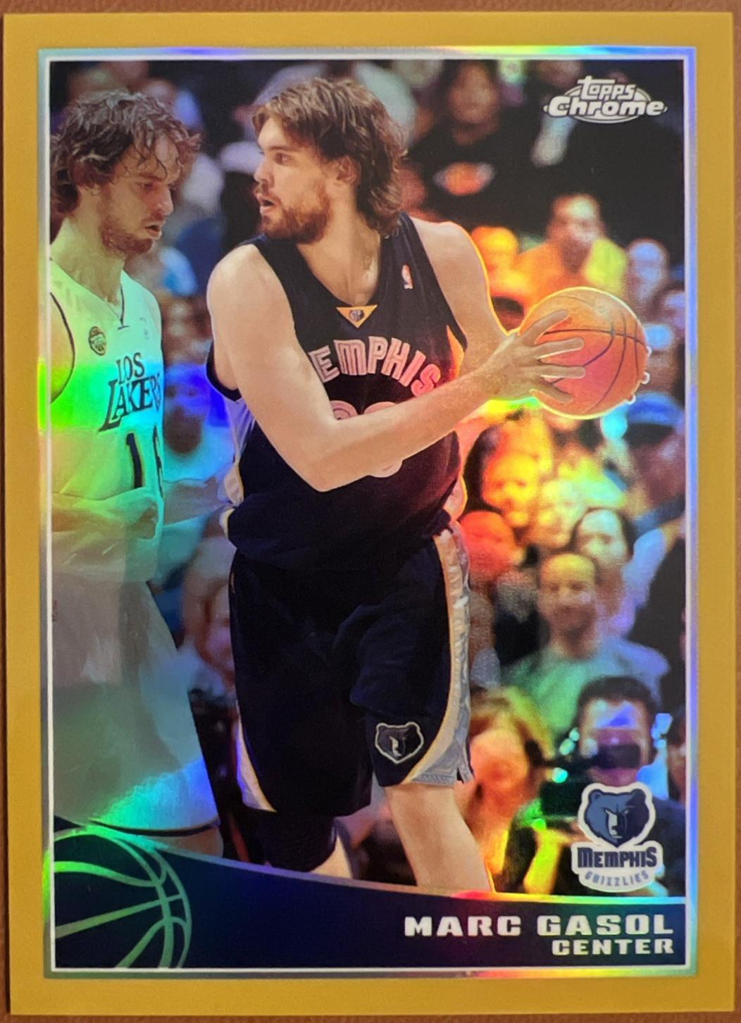 Marc Gasol [Refractor Gold] #50
