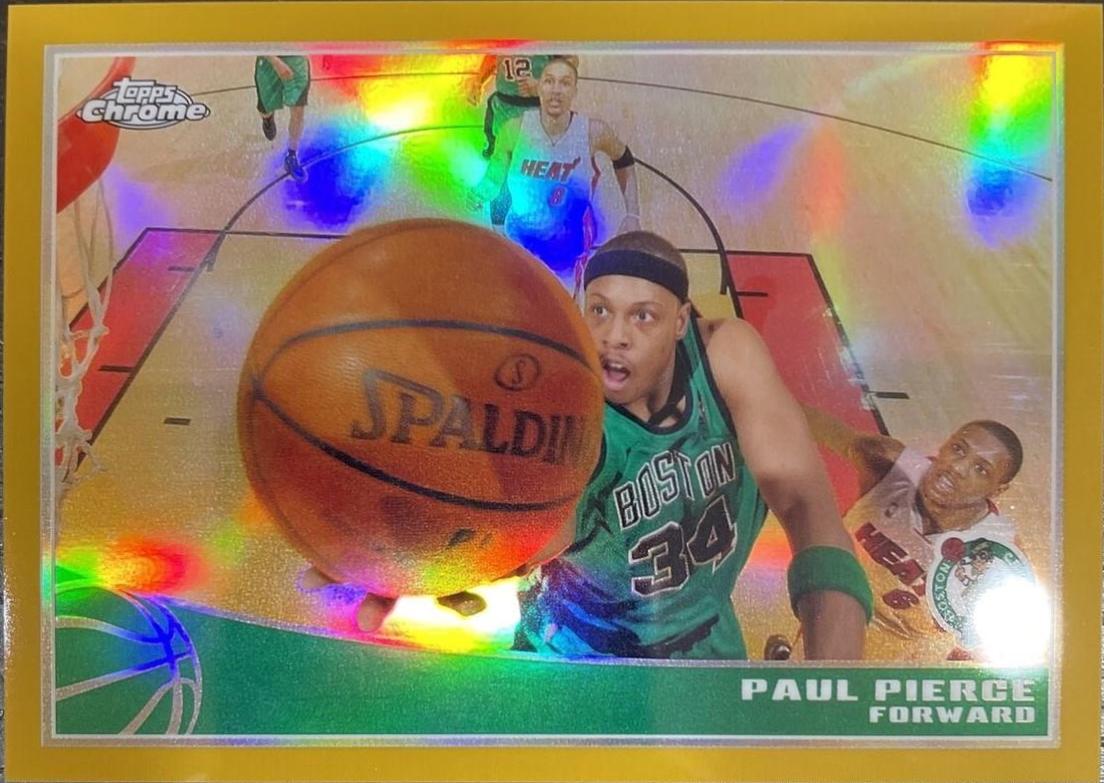 Paul Pierce [Gold Refractor] #6
