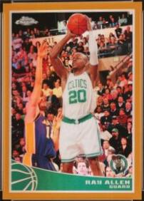 Ray Allen [Refractor Gold] #7