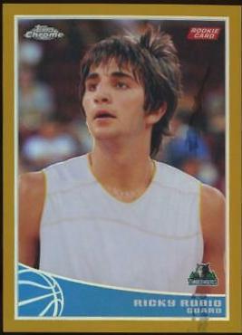 Ricky Rubio [Gold Refractor] #97