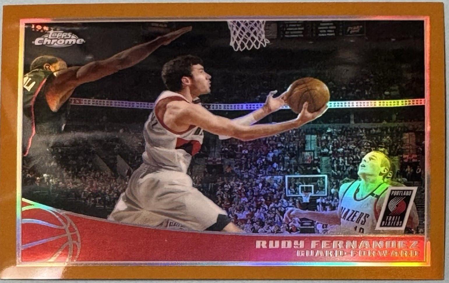 Rudy Fernandez [Refractor Gold] #82