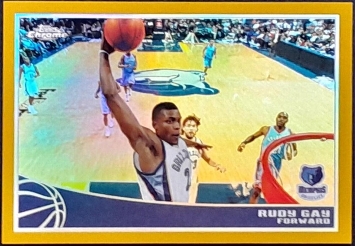 Rudy Gay [Refractor Gold] #49