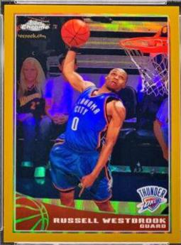 Russell Westbrook [Gold Refractor] #67