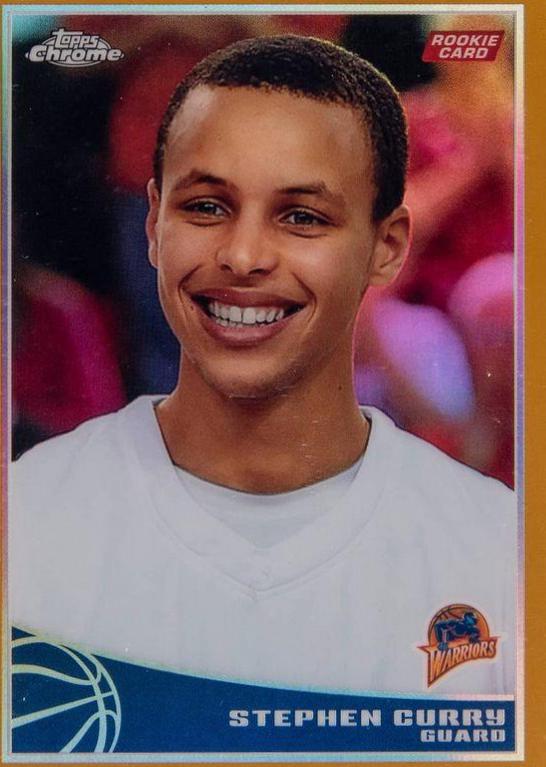 Stephen Curry [Gold Refractor] #101