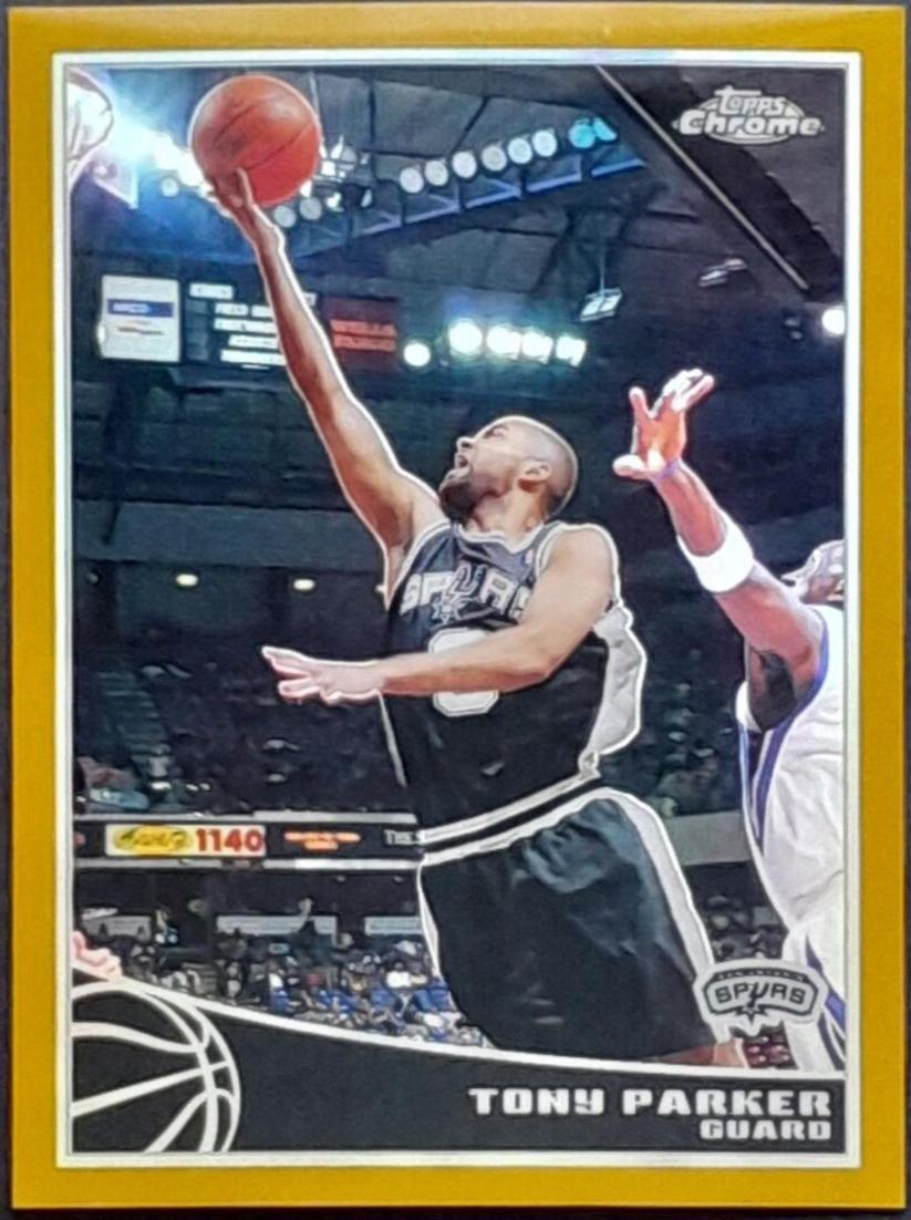 Tony Parker [Refractor Gold] #85