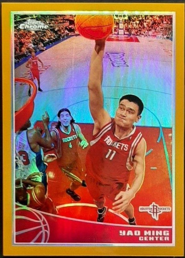Yao Ming [Gold Refractor] #34