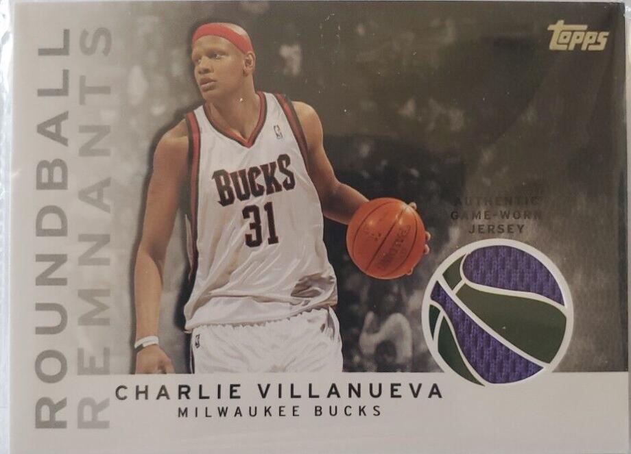 Charlie Villanueva [Patch] #RR-CV