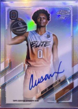 Ausar Thompson [Orange Basketball Refractor] #CA-ATH2