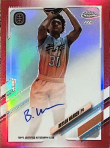 Bryson Warren [Red Refractor] #CA-BW2