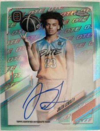 Jalen Lewis [Aqua Refractor] #CA-JL2