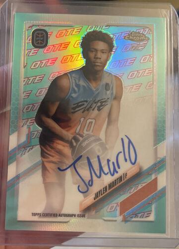 Jaylen Martin [Aqua, Red OTE Refractor] #CA-JM2