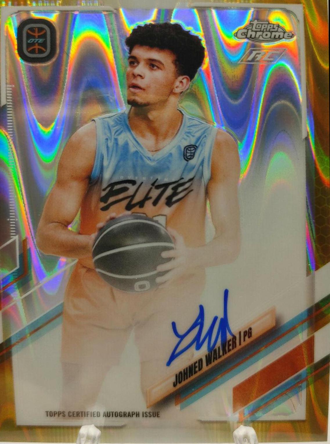 Johned Walker [Gold RayWave Refractor] #CA-JW