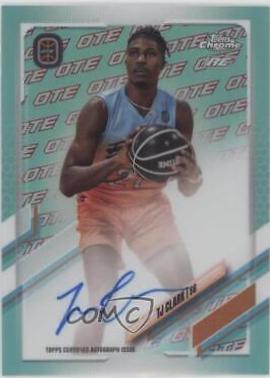TJ Clark [Aqua, Red OTE Refractor] #CA-TC1