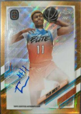 Tyler Smith [Gold Wave Refractor] #CA-TS1