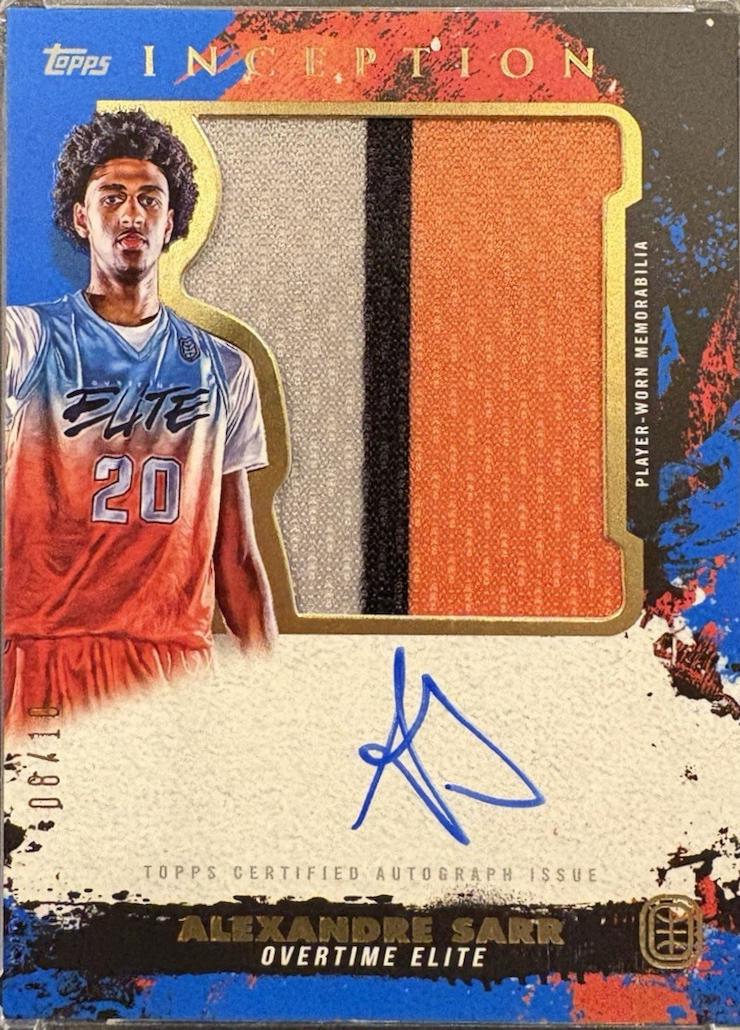 Alexandre Sarr [Blue] #IAJPC-AS
