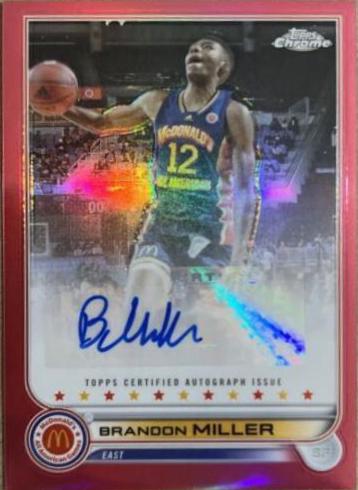 Brandon Miller [Red] #CA-BM
