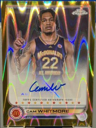 Cam Whitmore [Gold Wave] #CA-CW