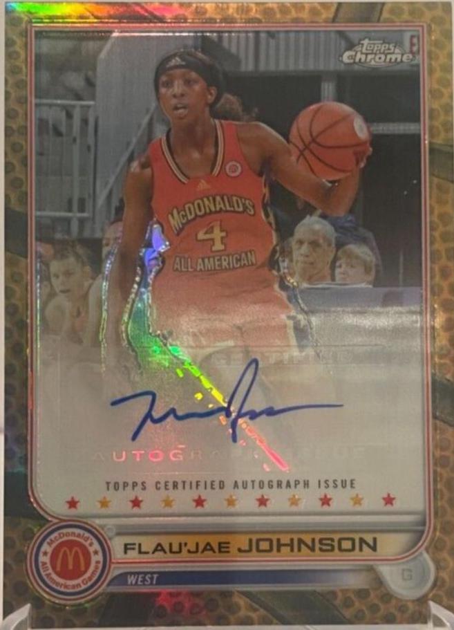 Flau'jae Johnson [Orange Basketball] #CA-FJ