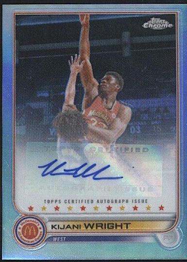 Kijani Wright #CA-KWR
