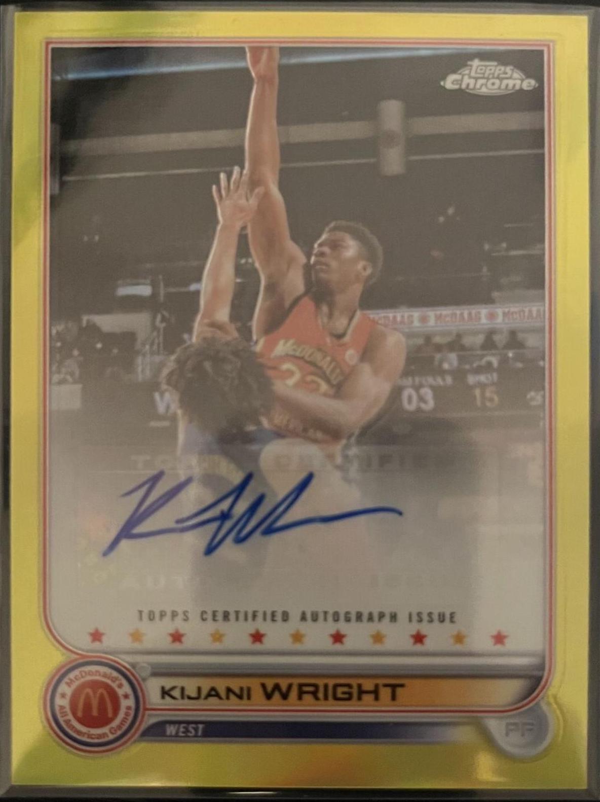 Kijani Wright [Yellow] #CA-KWR