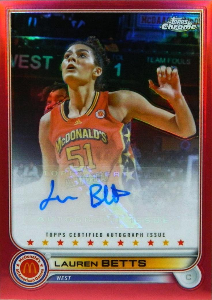Lauren Betts [Red] #CA-LB