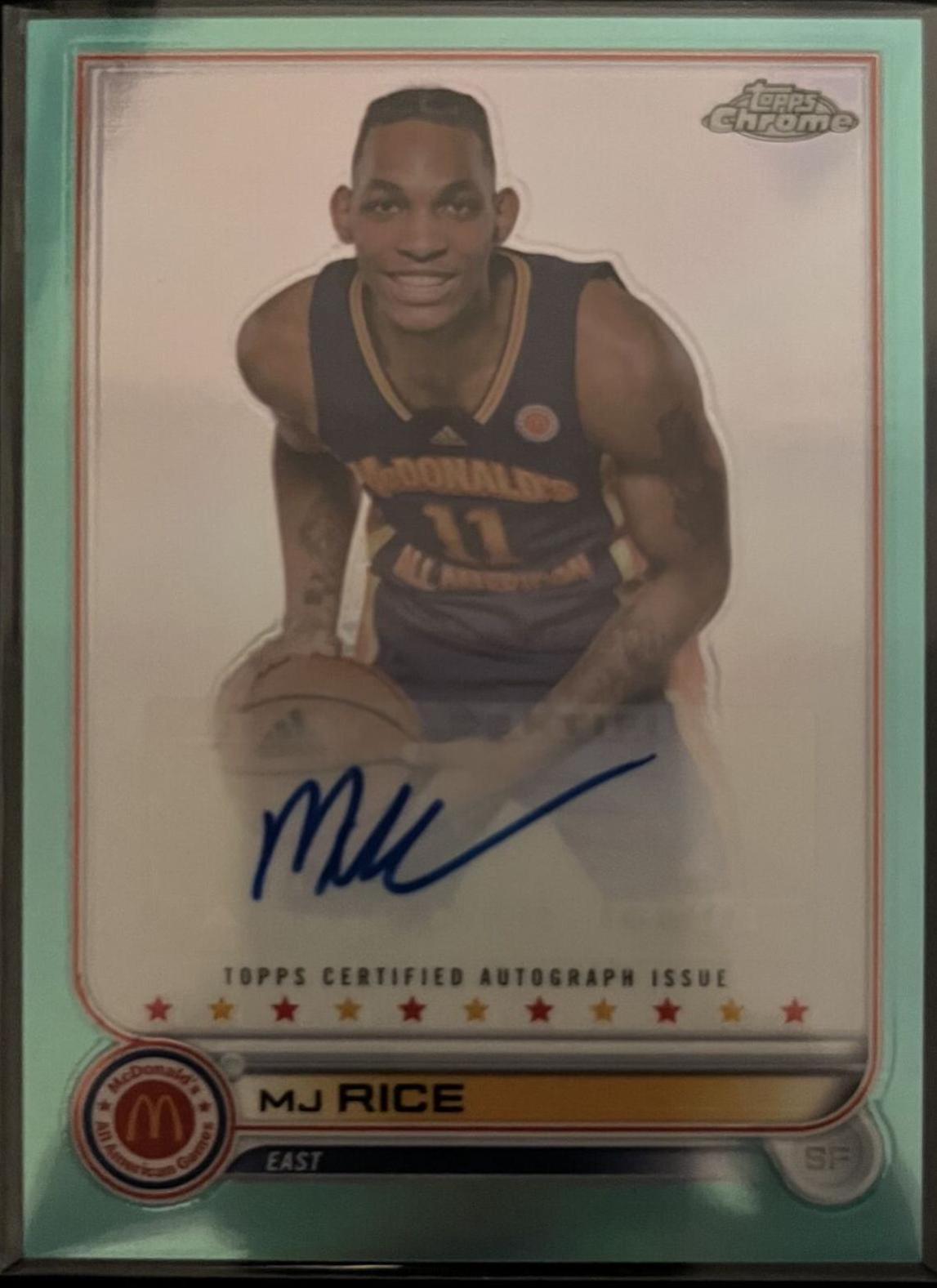 MJ Rice [Aqua] #CA-MR