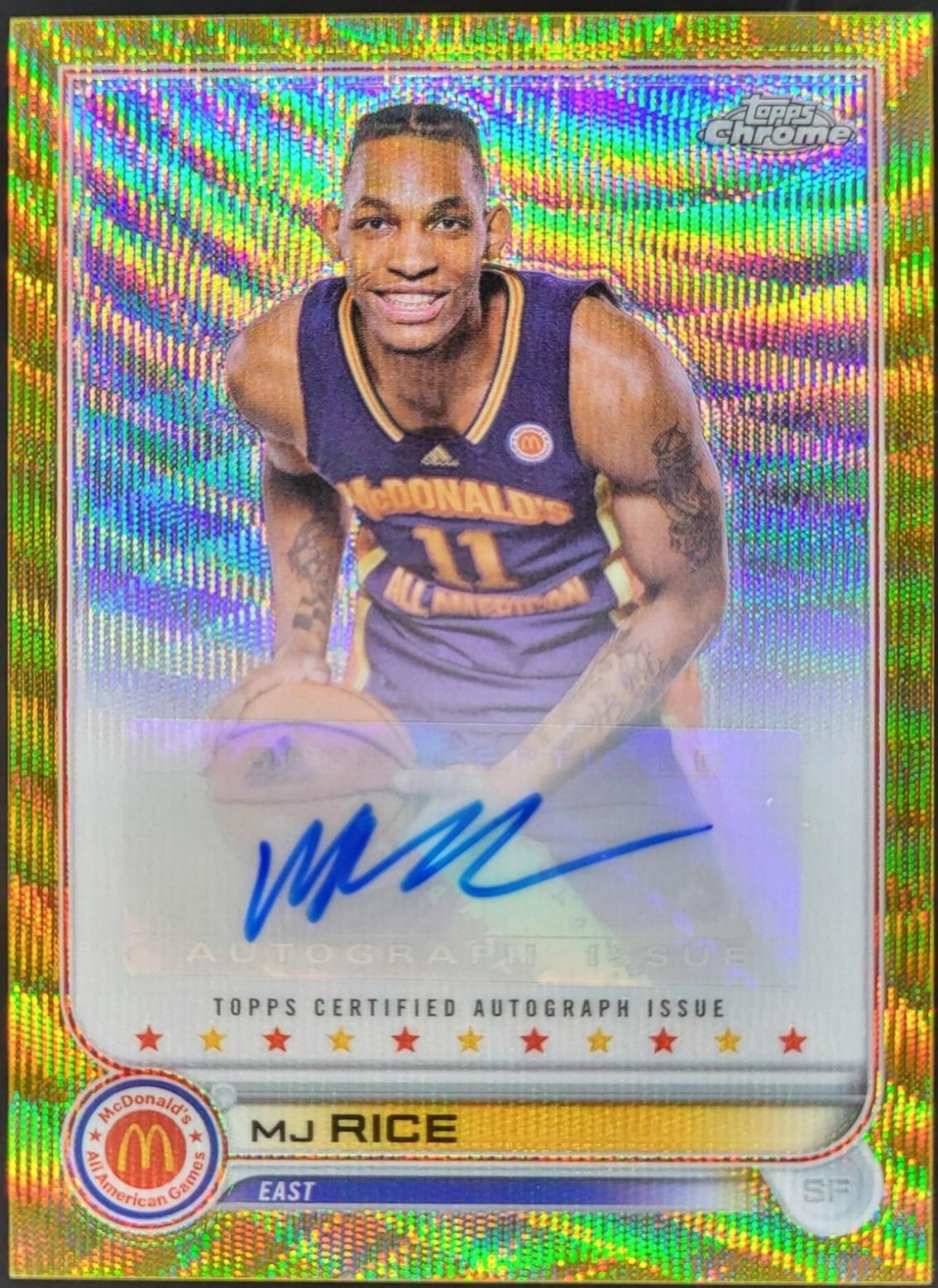 MJ Rice [Gold Wave] #CA-MR
