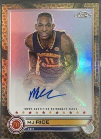 MJ Rice [Red] #CA-MR