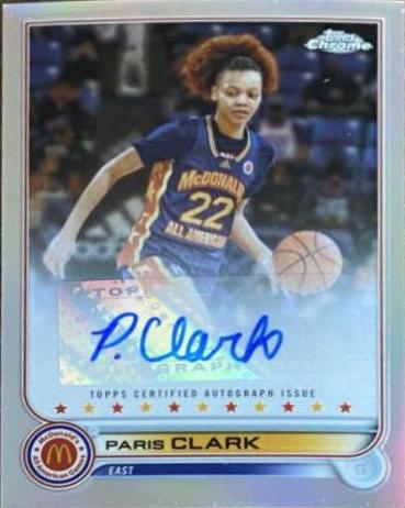 Paris Clark [Orange Basketball] #CA-PC