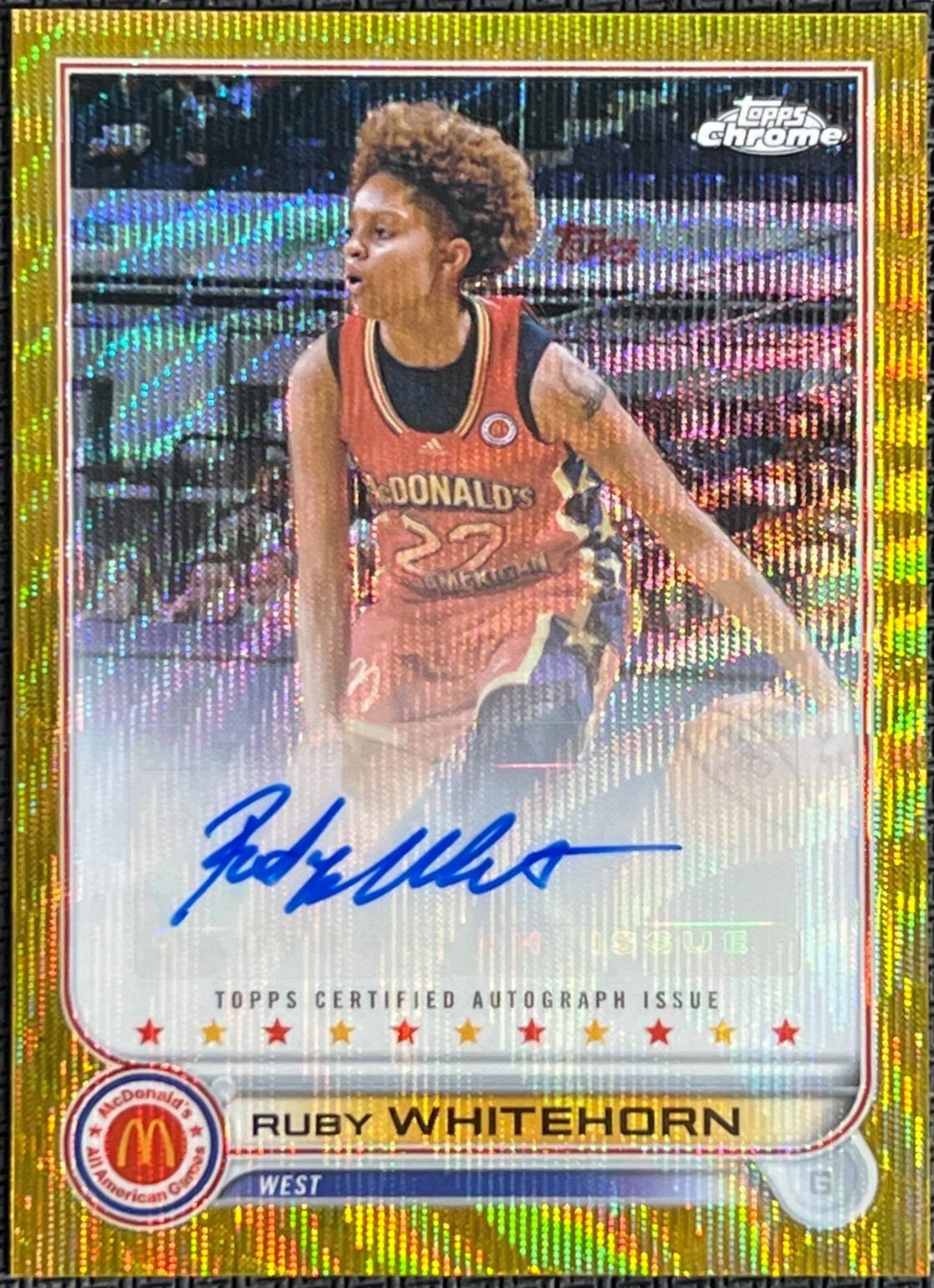 Ruby Whitehorn [Gold Wave] #CA-RW