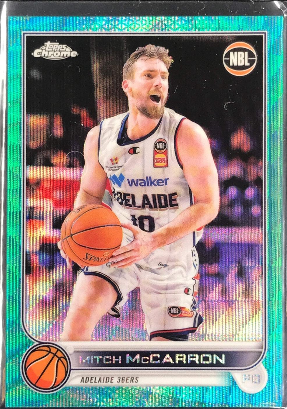 Mitch McCarron [Aqua Wave Refractor] #8