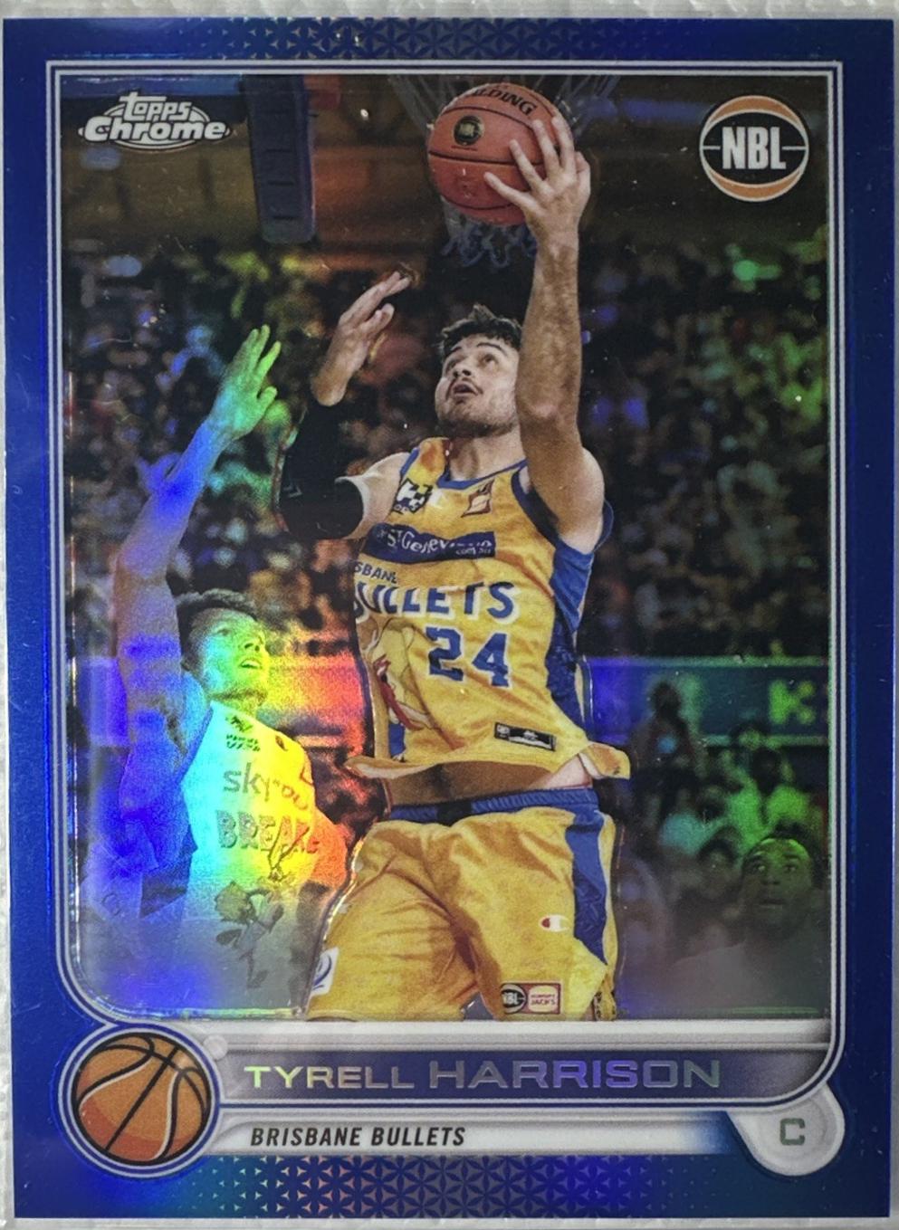 Tyrell Harrison [Blue Refractor] #15