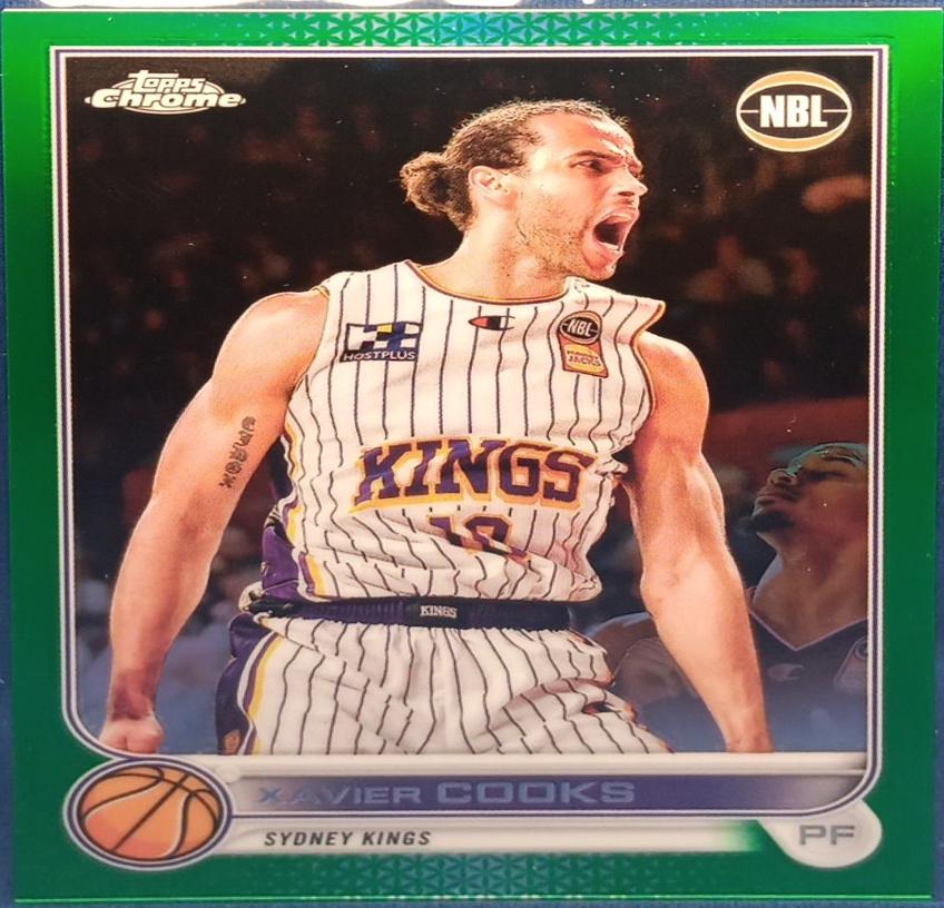 Xavier Cooks [Green Refractor] #82
