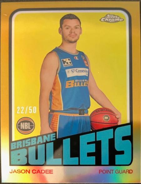 Jason Cadee [Gold Refractor] #72-4