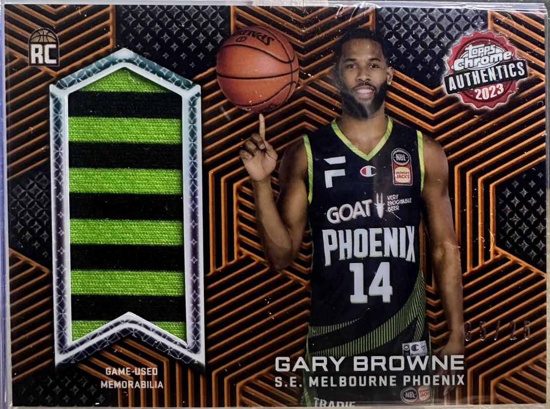 Gary Browne [Orange Refractor] #TCA-GB