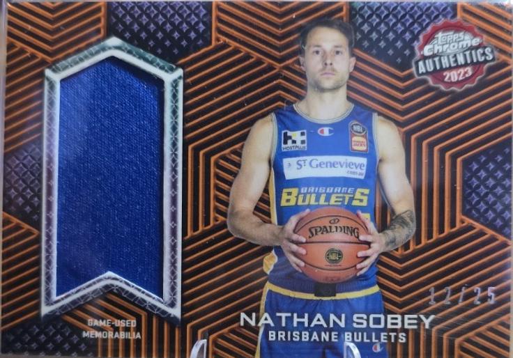 Nathan Sobey [Orange Refractor] #TCA-NS