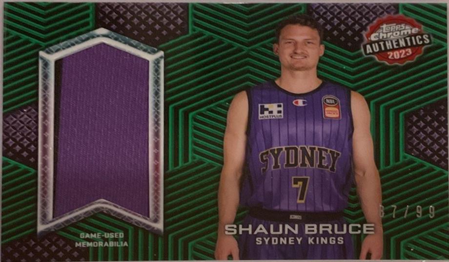 Shaun Bruce [Green Refractor] #TCA-SB