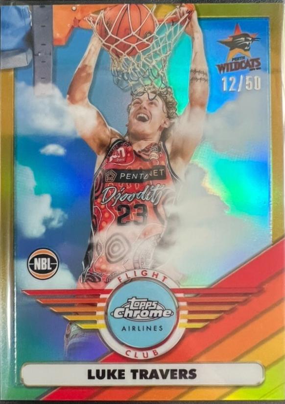 Luke Travers [Gold Refractor] #FC-12