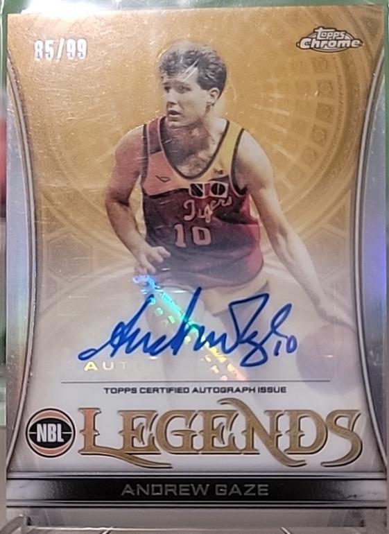 Andrew Gaze [Autograph] #NBLL-1