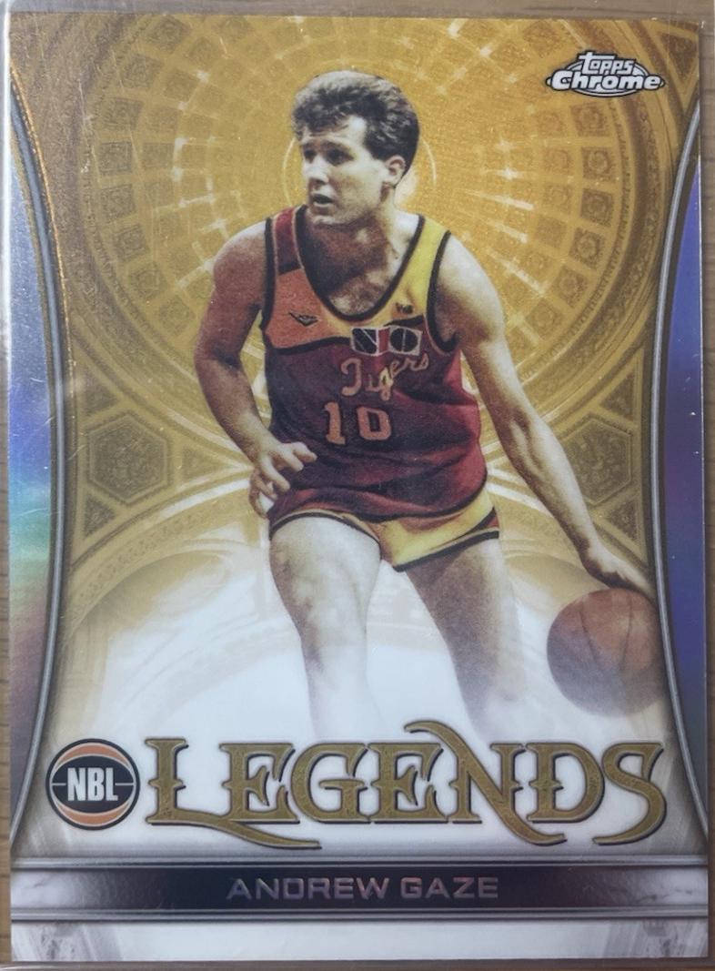Andrew Gaze [Orange Refractor] #NBLL-1