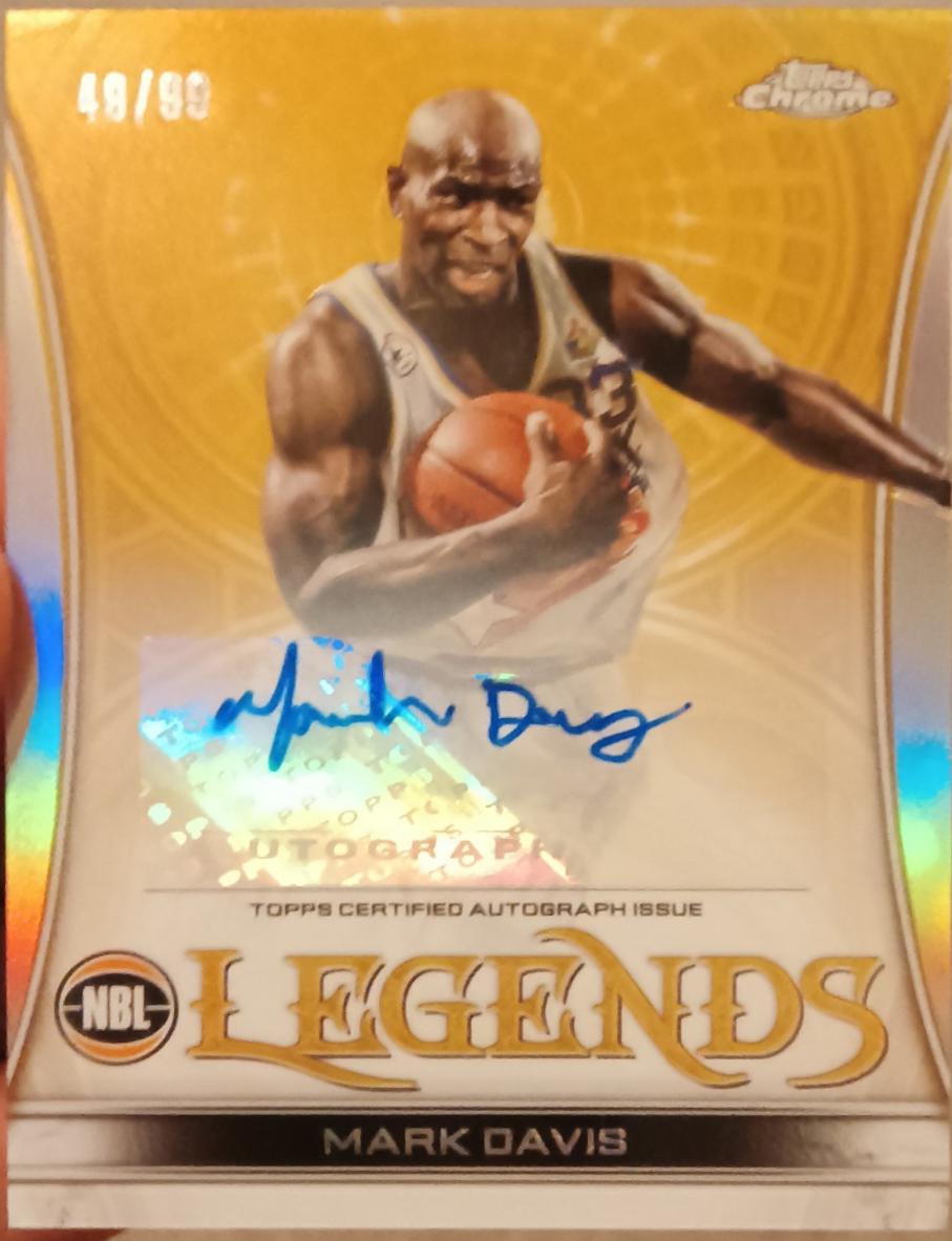 Mark Davis [Autograph] #NBLL-7