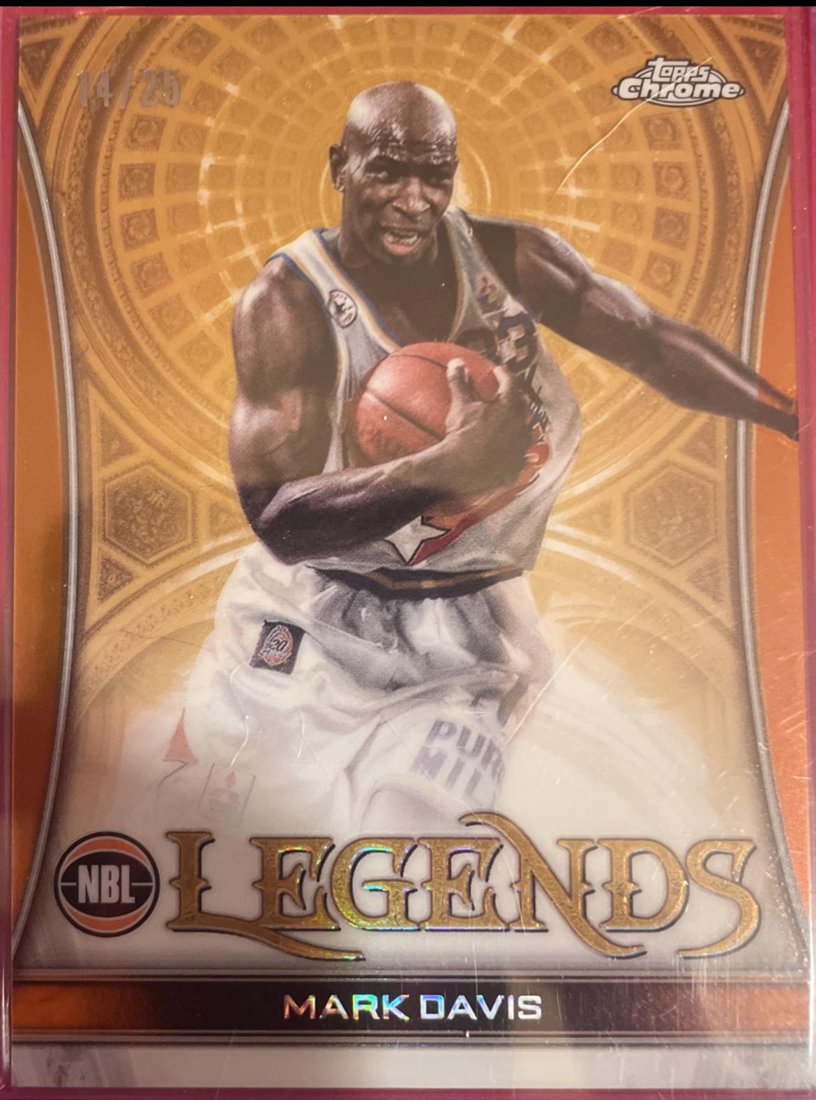 Mark Davis [Orange Refractor] #NBLL-7