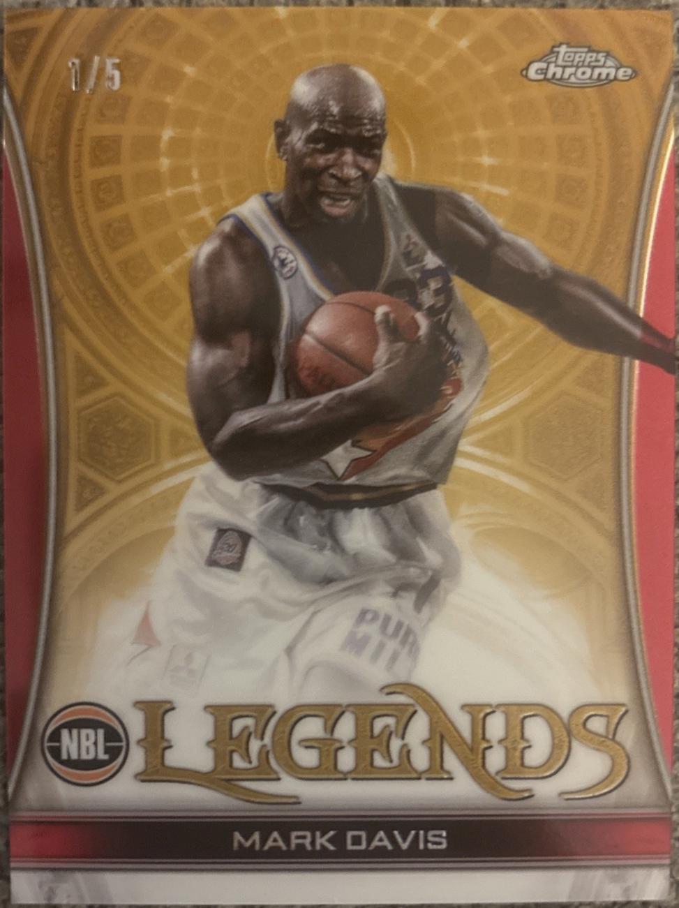 Mark Davis [Red Refractor] #NBLL-7