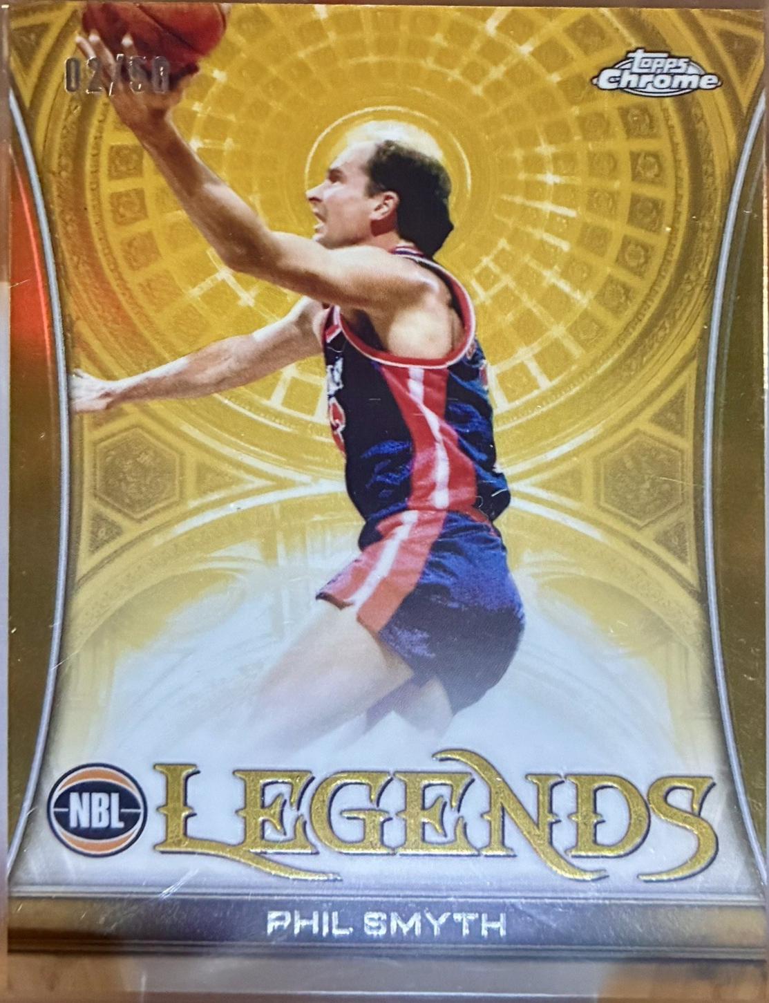 Phil Smyth [Gold Refractor] #NBLL-10