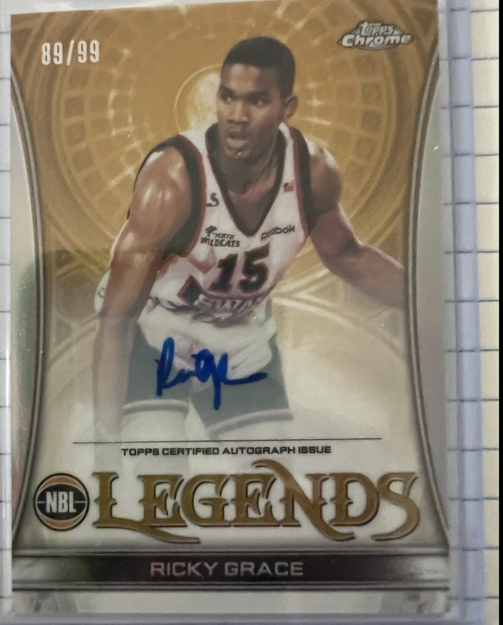 Ricky Grace [Autograph] #NBLL-2