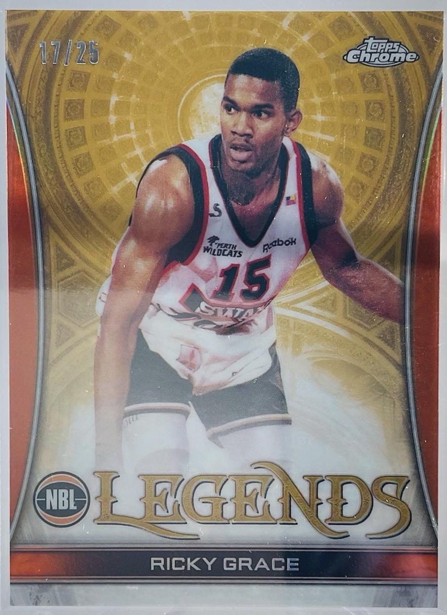 Ricky Grace [Orange Refractor] #NBLL-2