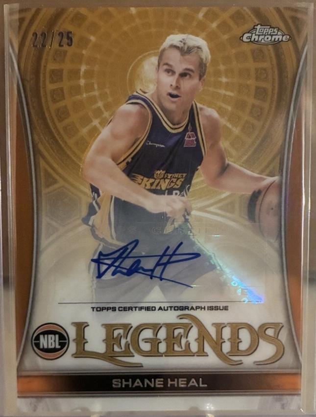 Shane Heal [Autograph Orange Refractor] #NBLL-6