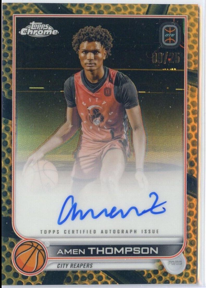 Amen Thompson [Orange] #CA-AMT2